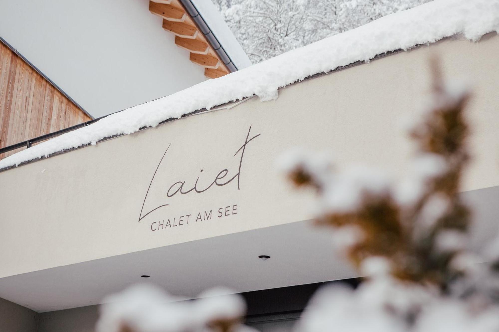 Silent Luxury Chalet Laiet San Valentino alla Muta Kültér fotó